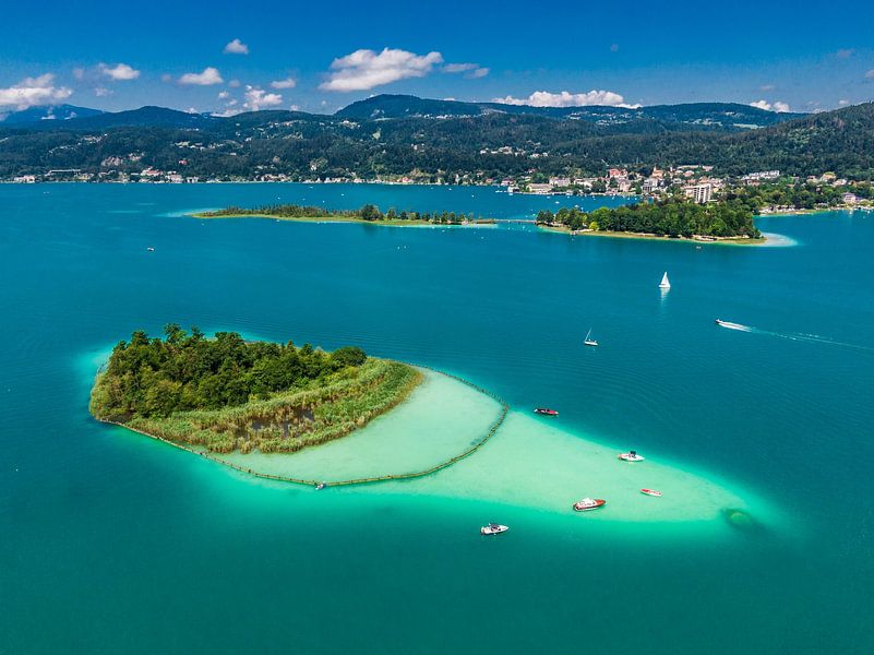 Kapuziner Insel Wörthersee van Ralf van de Veerdonk