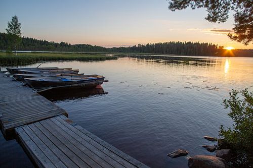 Sunset at the jetty