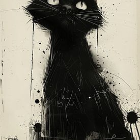 Cat Miepie by Artsy