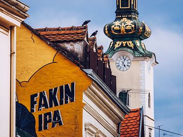 Zagreb – Tkalciceva Street / St. Mary’s Church by Alexander Voss