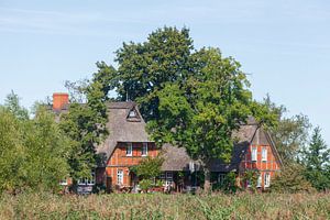 Bauernhaus im Bremer Blockland, Bremen, Deutschland