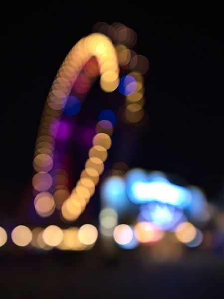 Grande roue au Wurstelprater, Vienne par Timon Schneider
