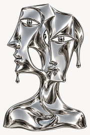 Chrome Line No 04 von Treechild