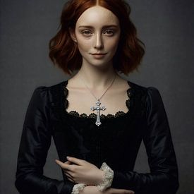 La fille en noir 2 sur Frank Lavooij