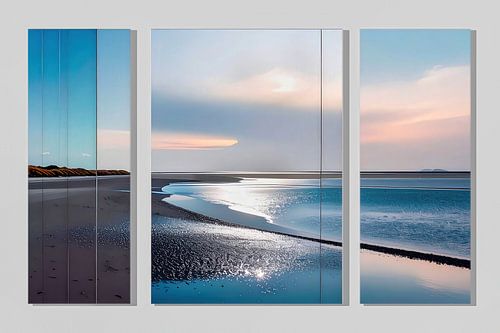 Strand und Meer triptychon-01