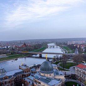 Een korte avondwandeling door het prachtige historische centrum van Dresden - Saksen - Duitsland van Oliver Hlavaty