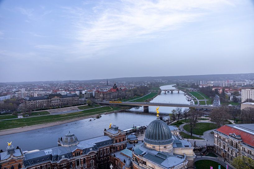 Een korte avondwandeling door het prachtige historische centrum van Dresden - Saksen - Duitsland van Oliver Hlavaty