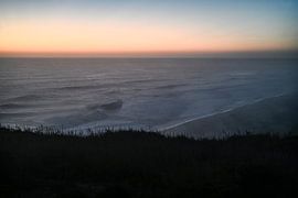 Portugal, view over the sea near Nazaré by anne hamers