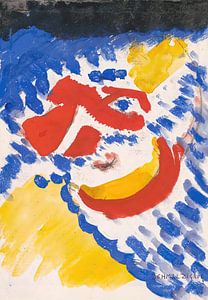 Jules Schmalzigaug - Blaue, rote und gelbe Figuren