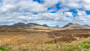 Rugged Mountains in the Scottish Highlands