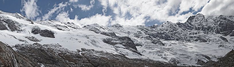 Simonyspitzen en de Dreiherrnspitze van Christa Kramer