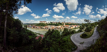 Burghausen op de Salzach