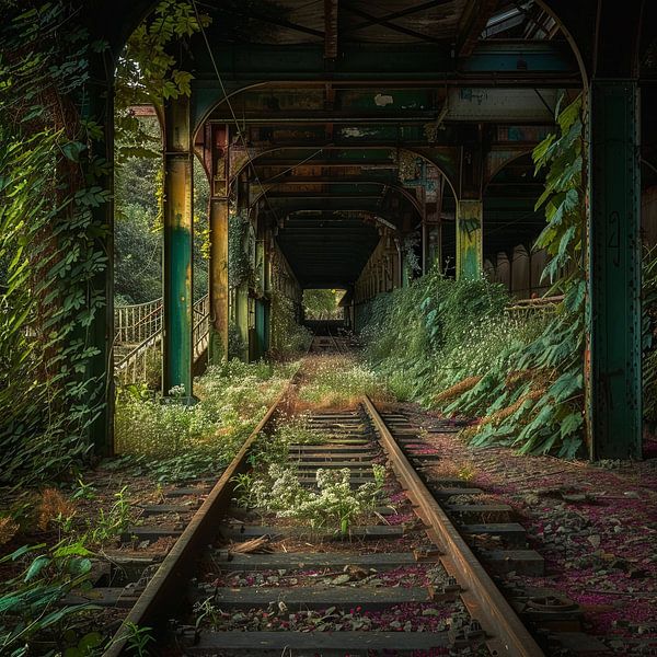 Lonely tracks by Poster Art Shop