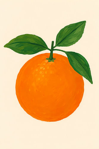 Juicy orange