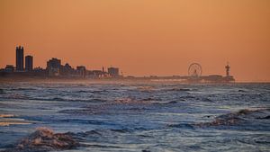 Blick auf Scheveningen von Marcel Versteeg