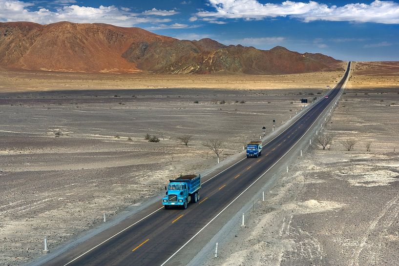 Panamerikanische Autobahn, Peru von Henk Meijer Photography