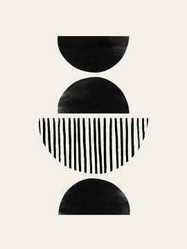 Balancing Stripes NO.2 | Black van Bohomadic Studio