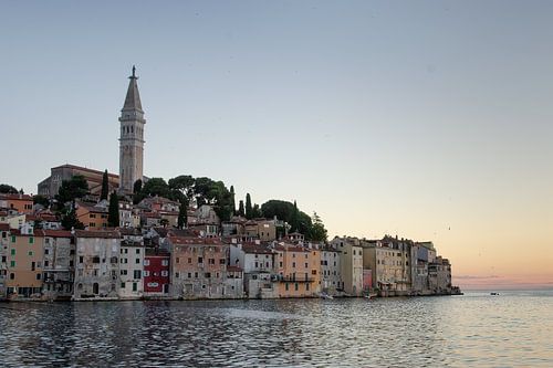 Rovinj Skyline - mediterranes Wandbild Küstenstadt