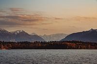 Golden hour at the Staffelsee