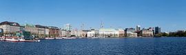 Inner Alster Hamburg by Richard Wareham