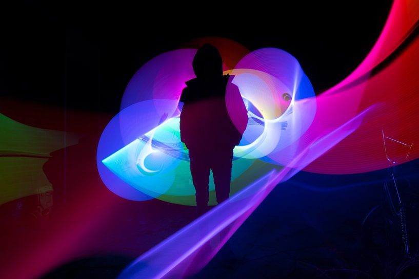 Couleur abstraite 3 par Jelle Manche