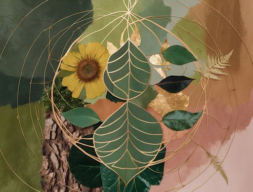 Floraia’s Wijsheid – Botanisch Ritueel in Groen en Goud van Manuela Dekkers