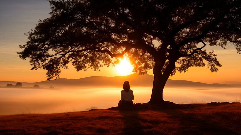 Watching the sunset by Harry Hadders Design