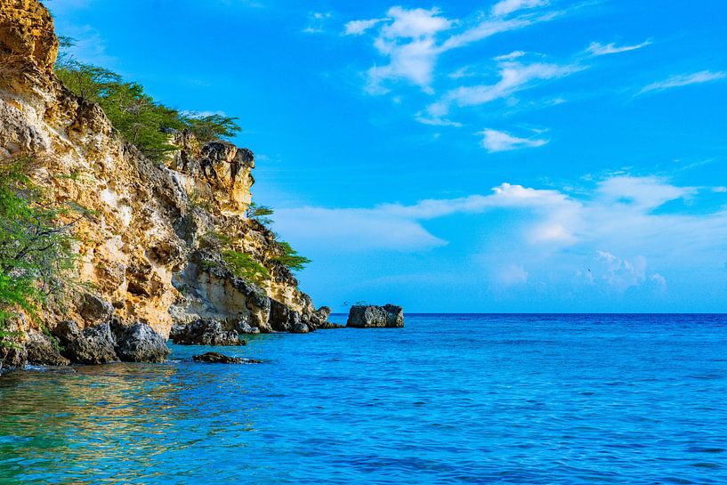 Curaçao falaises océan par Barbara Riedel