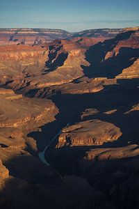 Grand Canyon nach Sonnenaufgang von Martin Podt