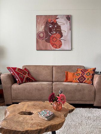 Un rêve marocain en techniques mixtes