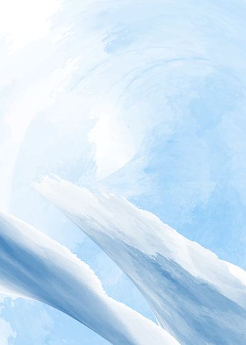 Wolkenpracht - Abstracte Lucht in Harmonie