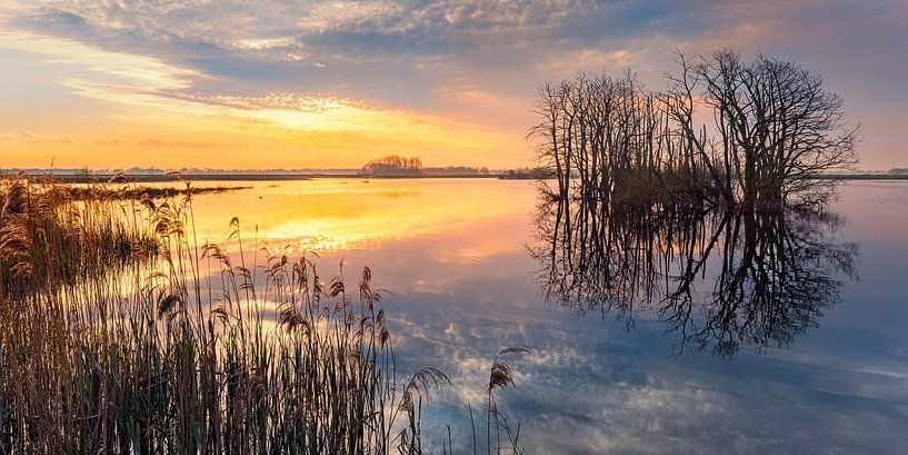 Lever de soleil à Tusschenwater par Henk Meijer Photography