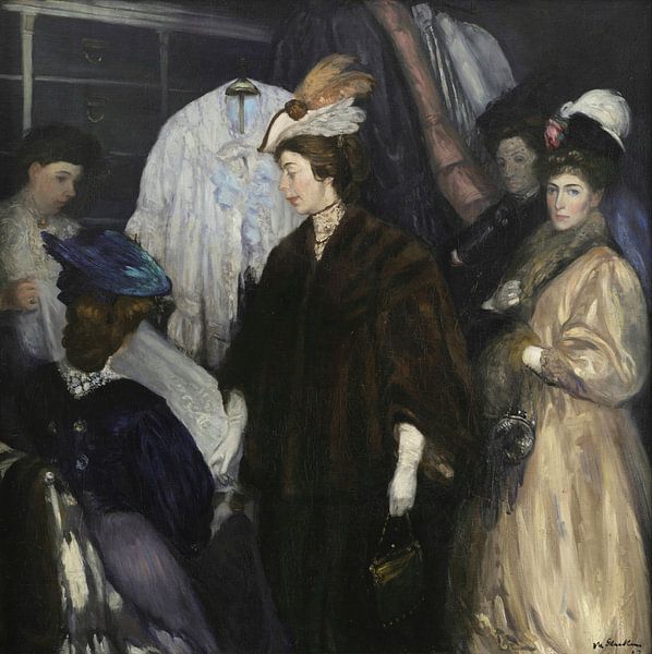 The Shoppers, William Glackens by Masterful Masters