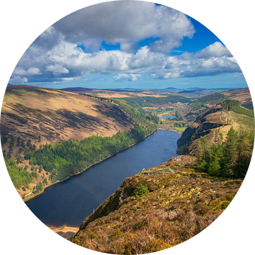 Glendalough Lakes, een oase van rust in het hart van de Wicklow Mountains
