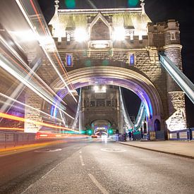 Tower Bridge with bus by Fromm me pictures