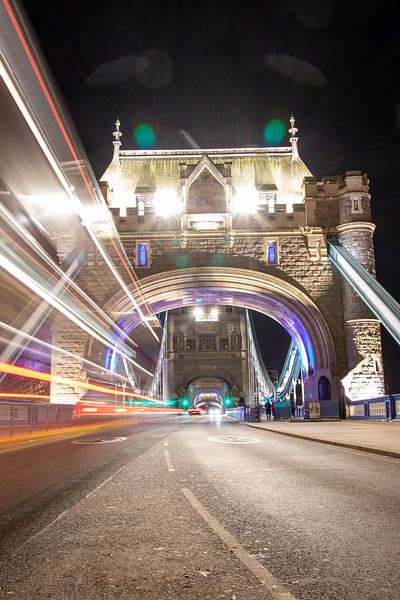 Tower Bridge with bus by Fromm me pictures