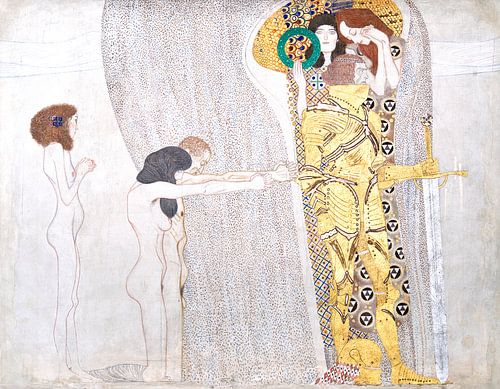 Beethoven-fries; Paneel 3, Gustav Klimt - 1901