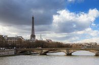 Rivier Seine met Eiffeltoren van Dennis van de Water thumbnail