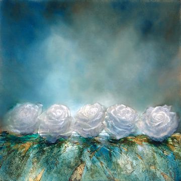 Snow Roses by Annette Schmucker