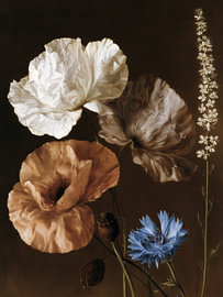 Elegante dunkle Blumen von IamHomeStudio