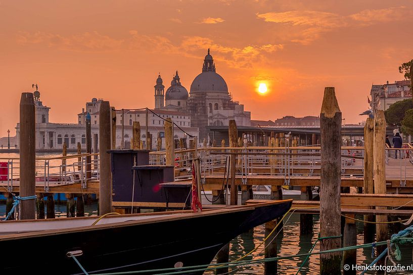 Coucher de soleil à Venise par Henk Veenstra