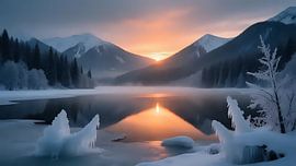 Enchanting mountain panorama by Jean Pierre