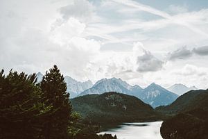 Hohenschwangau Landschaft von Patrycja Polechonska