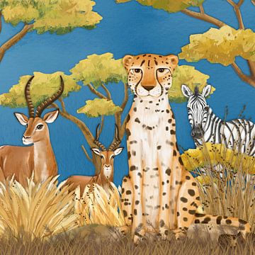 It's a Jungle Out There by Marja van den Hurk