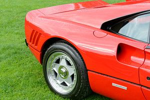 Ferrari 288 GTO 1980er Jahre Supersportwagen in Ferrari rot