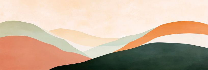 Harmonious landscape impulses by Poster Art Shop