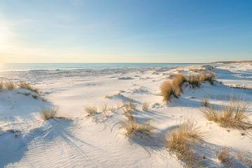 Weißer Sandstrand und Dünen. Vada, Rosignano, Toskana von Stefano Orazzini