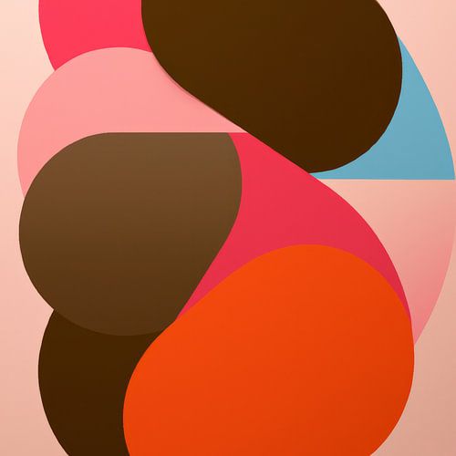 Formes organiques modernes et abstraites