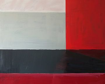 Abstract Rood van Modern Collection