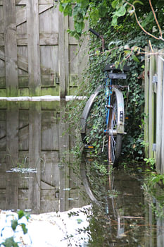 Bike left alone
